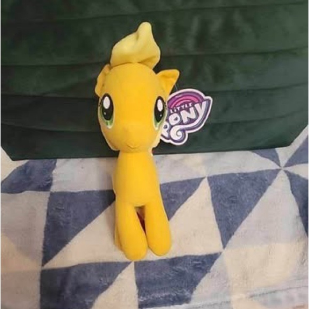 My Little Pony Yellow Plush with Green Eyes